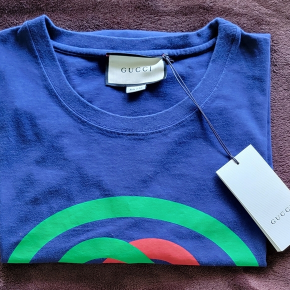 Brand *NEW* GUCCI Oversized Jersey T-Shirt - Picture 3 of 3